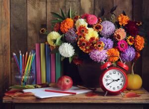 Что будем праздновать осенью? Дни знаний и учителей!