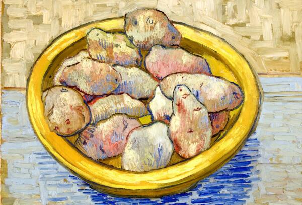 Винсент Ван Гог, «Натюрморт с картофелем», 1888 г.