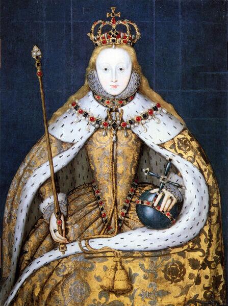Коронационный портрет Елизаветы I