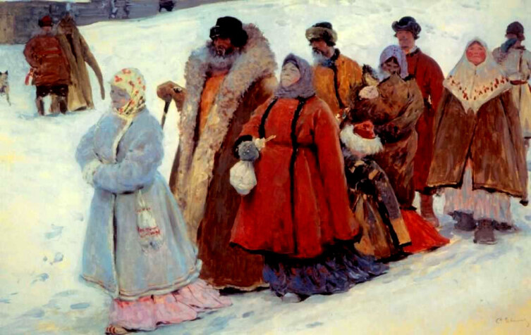 С. В. Иванов, «Семья», 1907 г.
