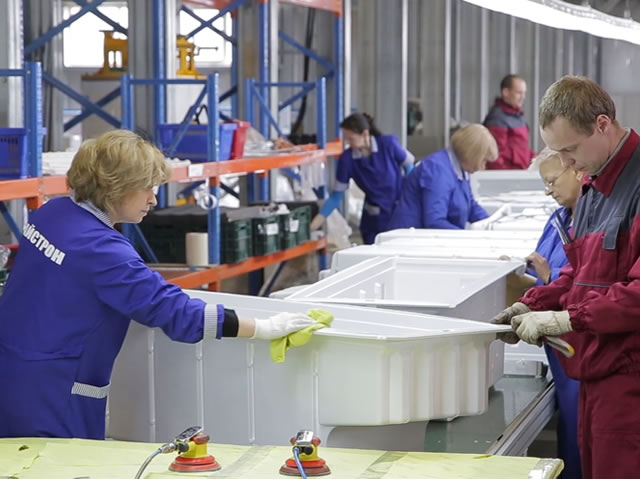 Производство холодильников Shivaki на заводе «Айстрон»