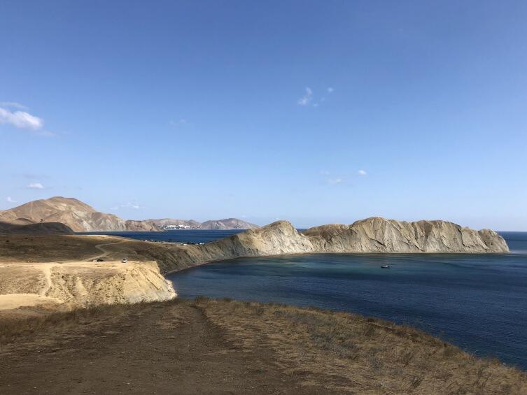 Мыс Хамелеон, окрестности Коктебеля Мыс Хамелеон, окрестности Коктебеля