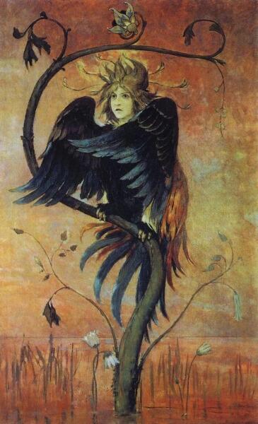 В. М. Васнецов, «Гамаюн, птица вещая», 1897 г.