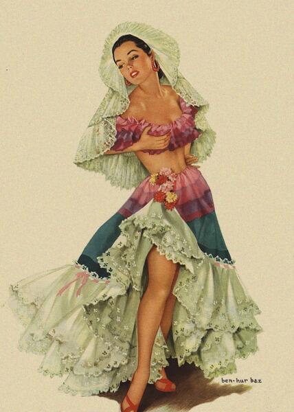 Бен-Хур Баз, «Пышная юбка»