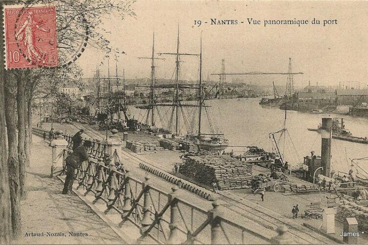 Вид на порт Нанта Вид на порт Нанта