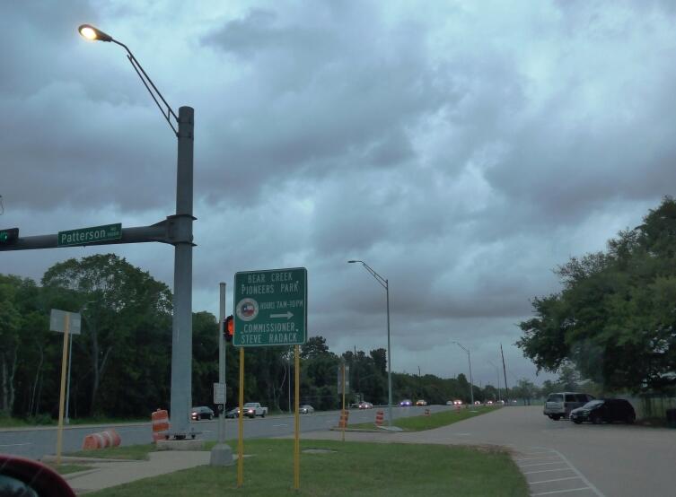 Въезд в парк Bear Creek