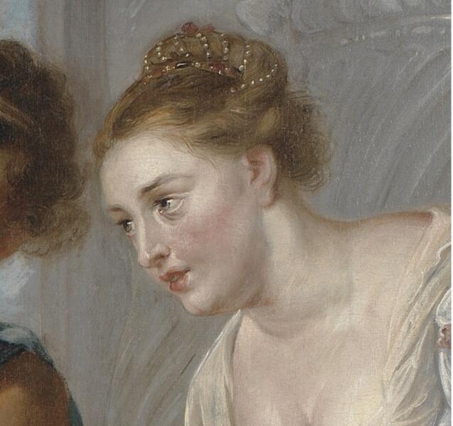 Питер Пауль Рубенсн, «Суд Соломона» (фрагмент «Ложная мать»), 1617 г.