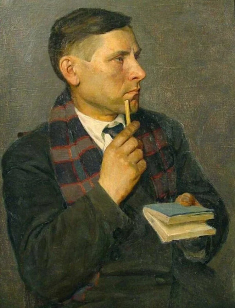 Н. Э. Радлов, «Портрет Михаила Булгакова», 1928 г.