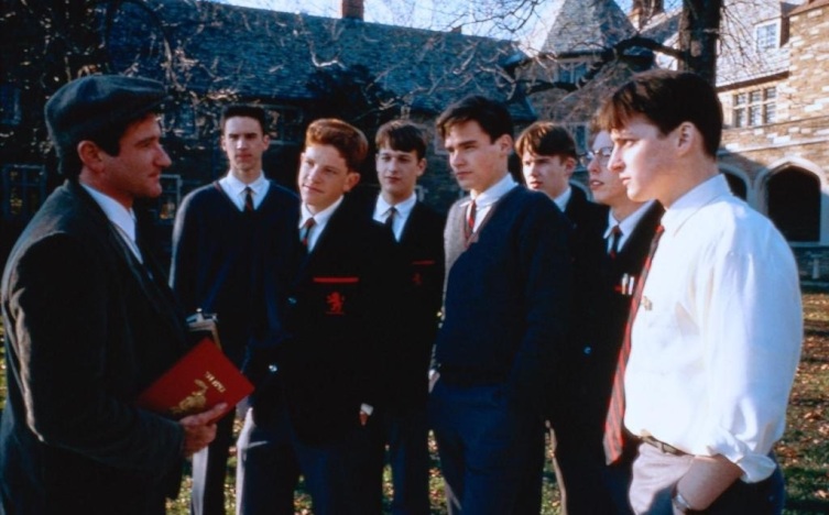 Кадр из к/ф «Общество мертвых поэтов», 1989 г.