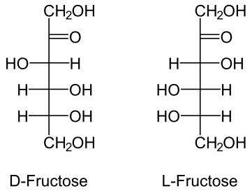 Формулы фруктозы