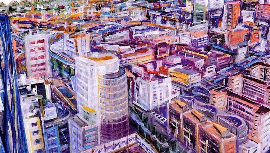 Фонс Фортман, «Центр», (фрагмент)