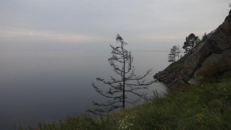 Вид на Байкал