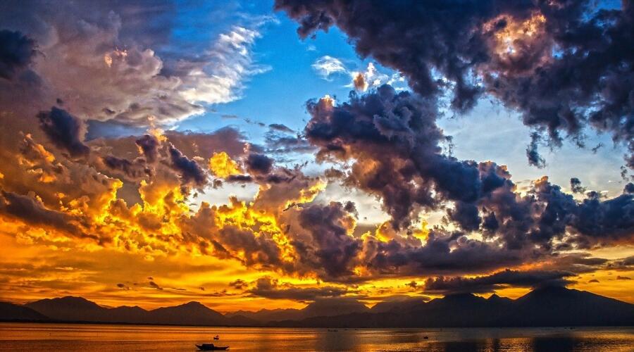 Секреты радуги, или Какого цвета бывают облака?