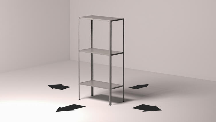 Как выбрать металлический стеллаж для дома?