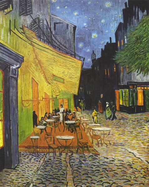 Винсент Ван Гог, «Ночная терраса кафе»