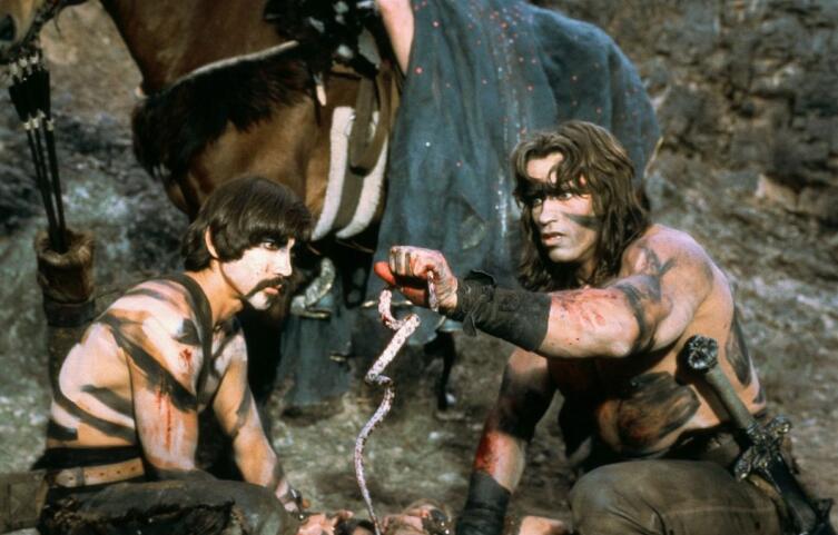 Кадр из к/ф «Конан-варвар», 1982 г.