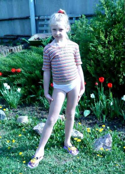 На даче: вот я какая!