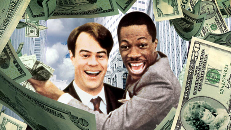 Постер (фрагмент) к к/ф «Поменяться местами», 1983 г.