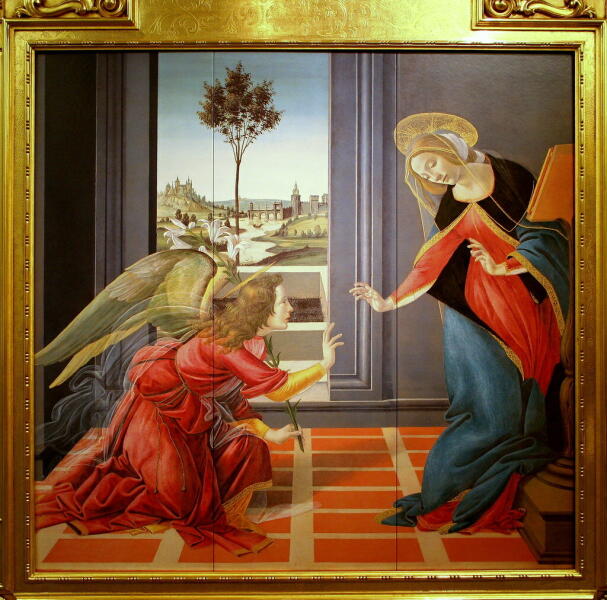 Сандро Боттичелли, «Благовещение Честелло»