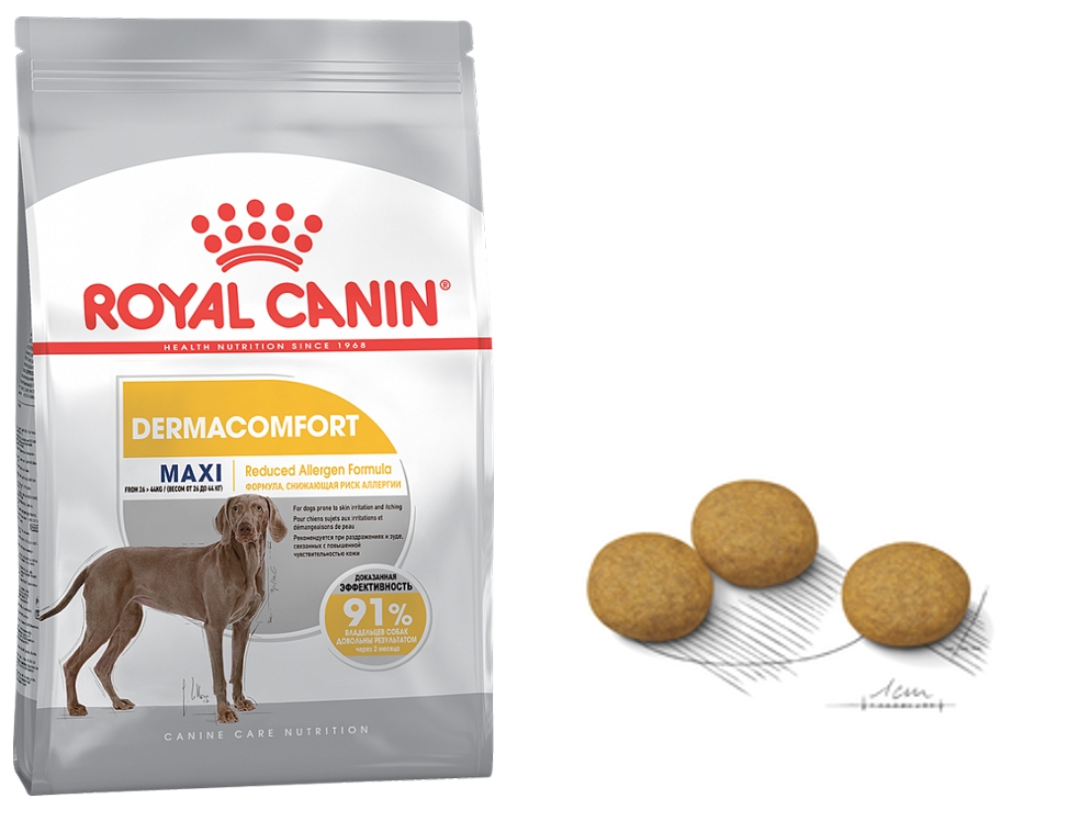 Корм роял канин для крупных собак. Royal Canin Maxi Dermacomfort 3кг для. Роял Канин Дермакомфорт Медиум. Роял Канин для собак 3кг. Royal Canin для собак Dermacomfort Mini корм.