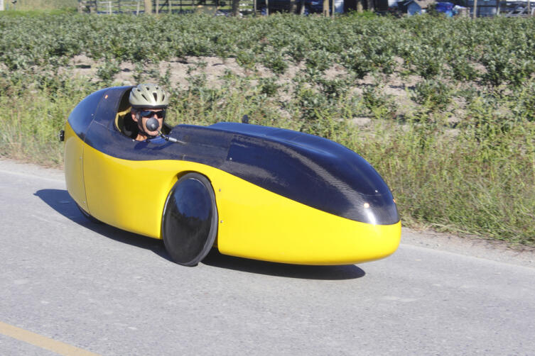 Гоночный веломобиль
