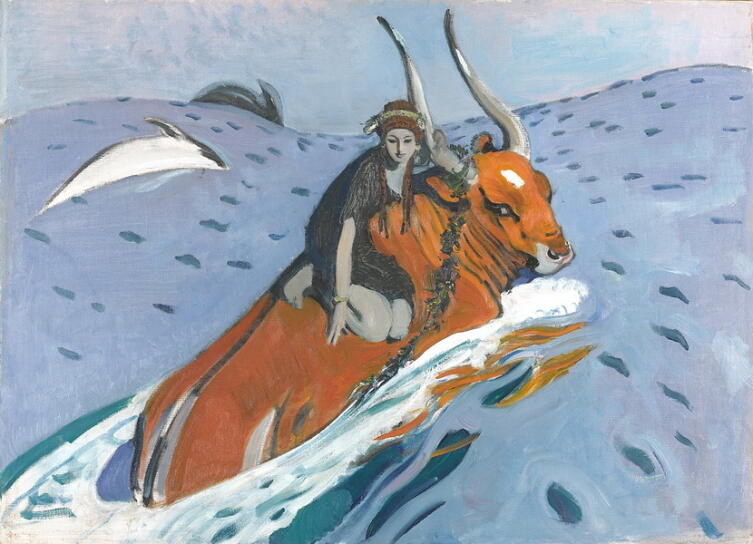 В. А. Серов, «Похищение Европы», 1910 г.