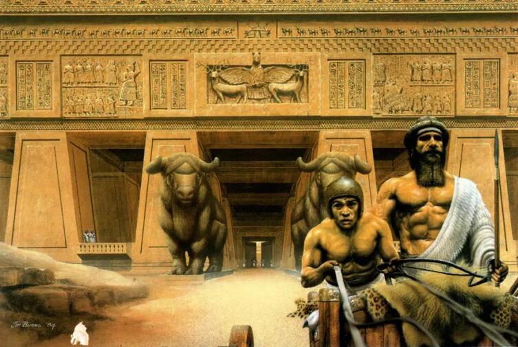 Джим Бернс, «Король Гильгамеш»