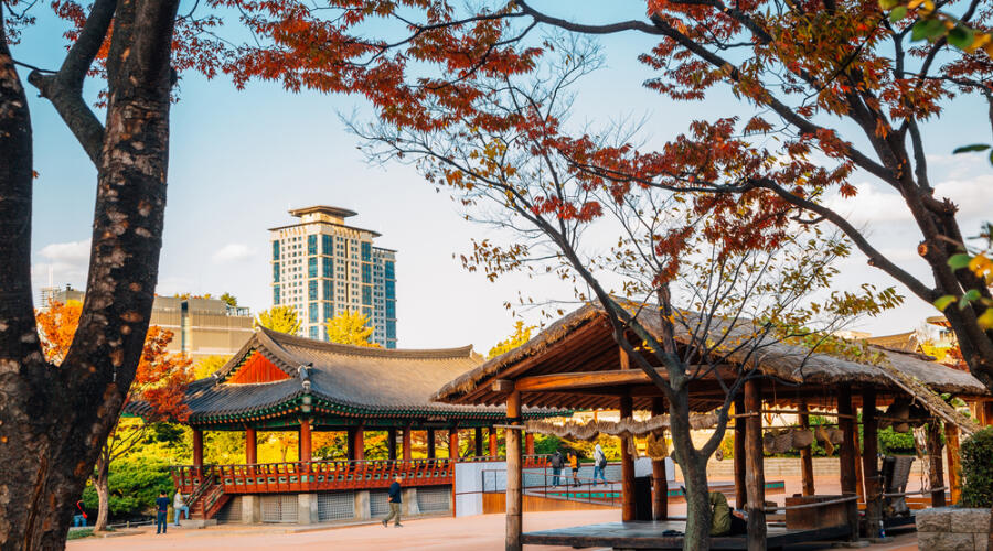 Путешествие в Южную Корею. Как организован культурный досуг в Намсанголь Ханок?