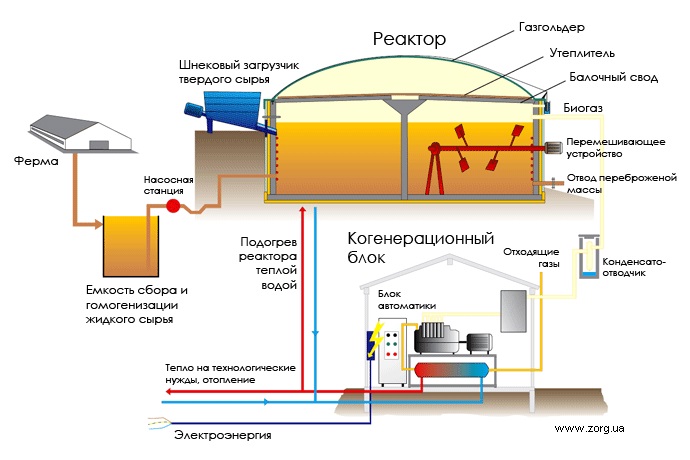 По какому принципу работают биогазовые установки и в чем их польза?