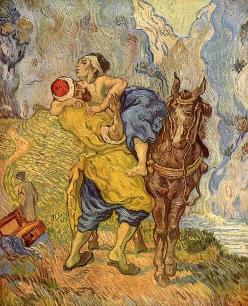 Винсент Ван Гог, «Добрый самаритянин», 1890 г.
