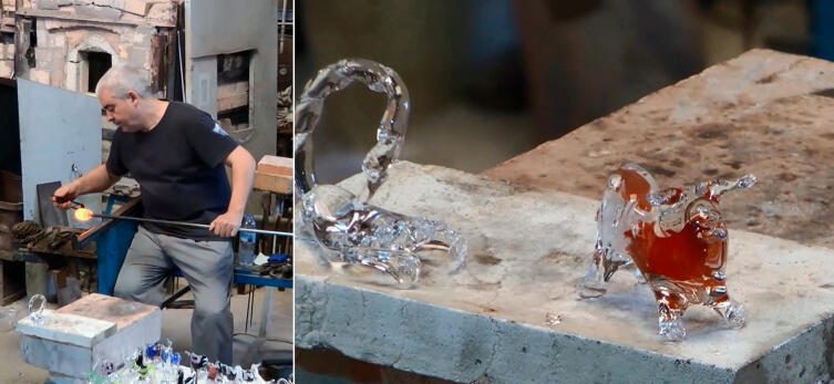 Создание быка в Барселоне