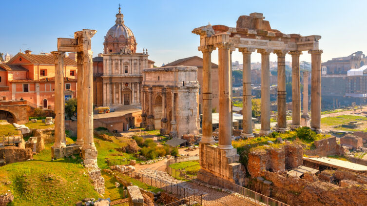 Руины в Риме