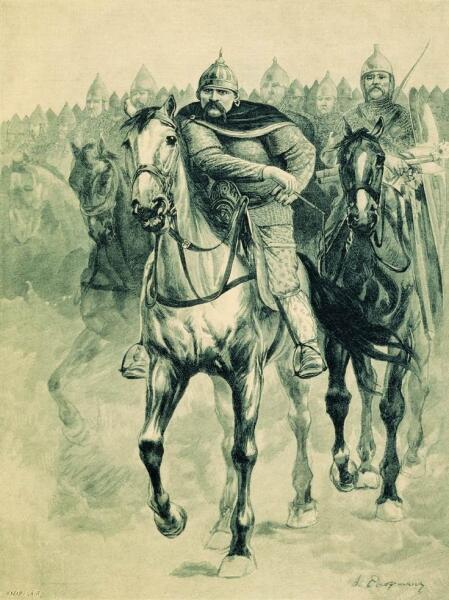 Конница, рисунок 1895 г.