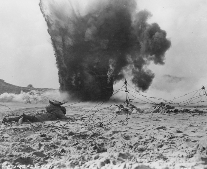 Боевая подготовка десанта. Англия. 1944 г. Боевая подготовка десанта. Англия. 1944 г.