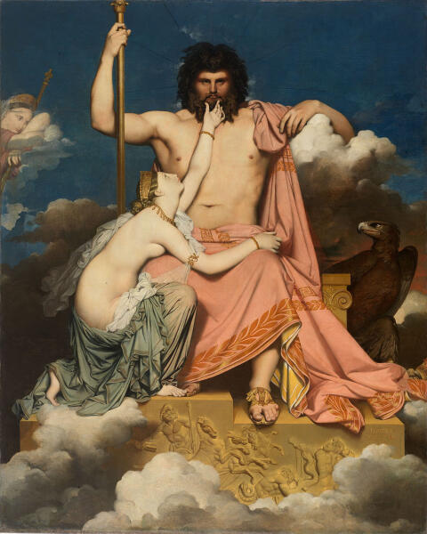 Жан Огюст Доминик Энгр, «Юпитер и Фетида», 1811 г.