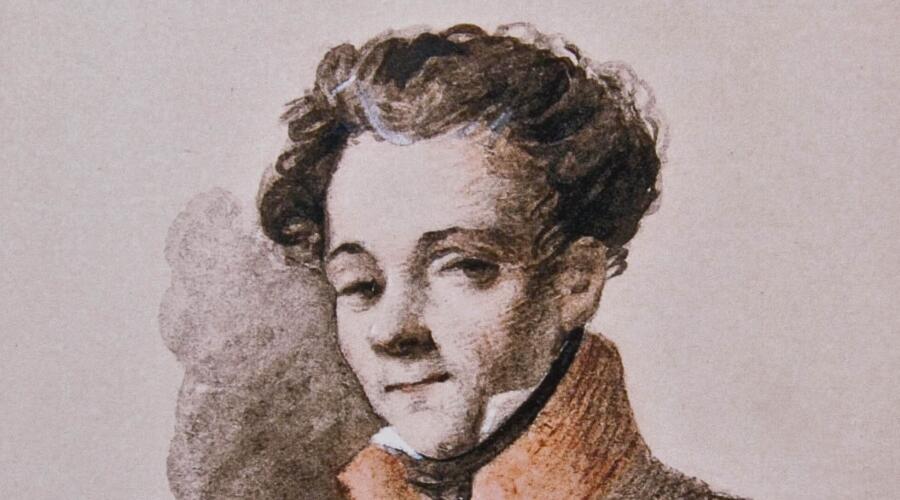 П. Л. Яковлев, «Антон Антонович Дельвиг», конец 1810-х гг.