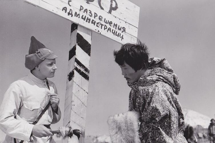 Кадр из к/ф «Начальника Чукотки», 1966 г.