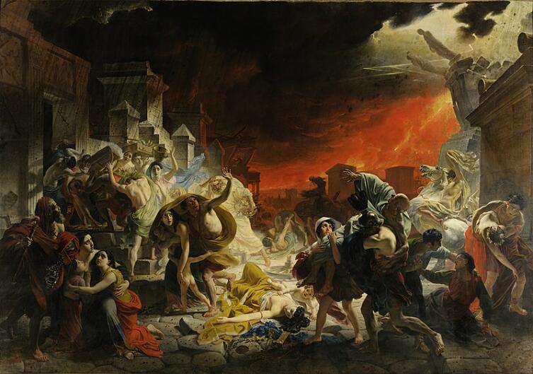 К. П. Брюллов, «Последний день Помпеи», 1833 г.
