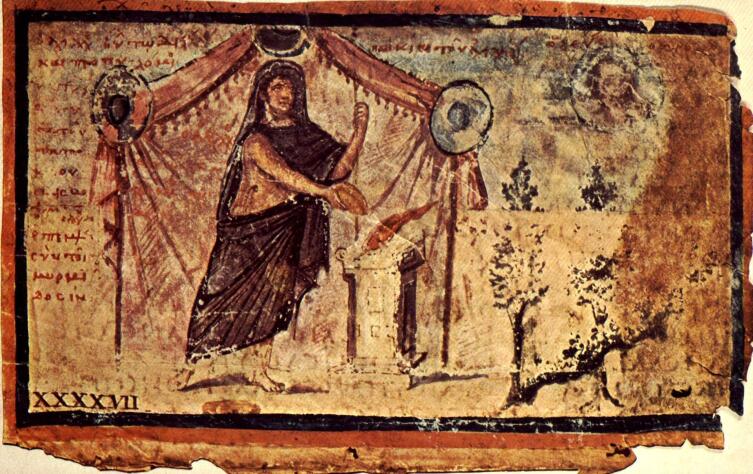 Средневековая иллюстрация к «Илиаде»