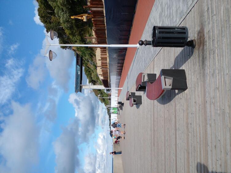 Новый променад с подъемником-лифтом