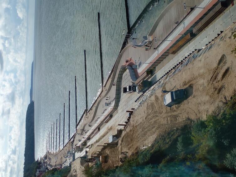 Вид на море со смотровой площадки