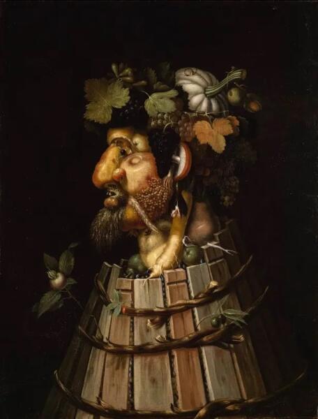 Джузеппе Арчимбольдо, «4 сезона. Осень», 1572 г.