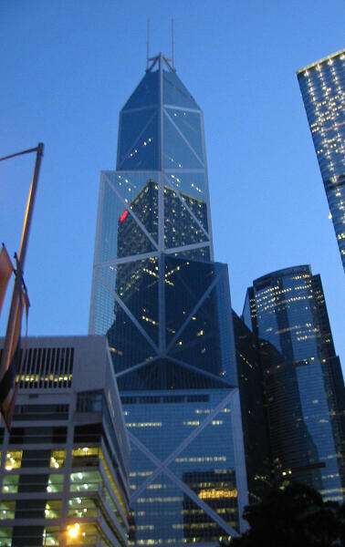 Башня Банка Китая, Гонконг
