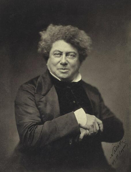 Александр Дюма в 1855 г.