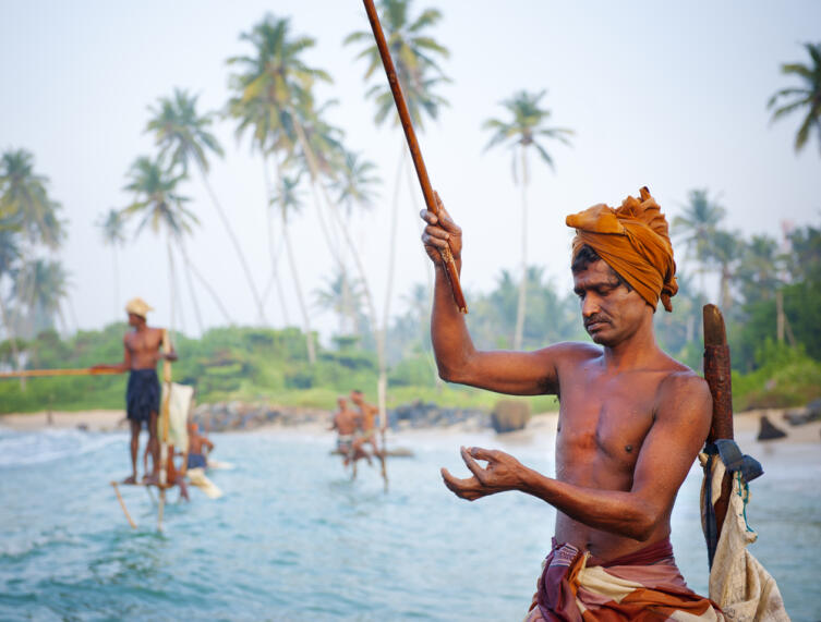 Рыбалка на Шри-Ланке