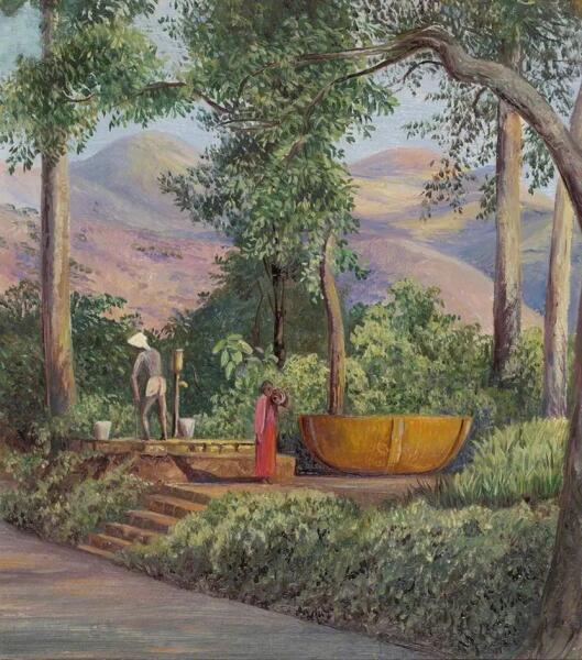 Марианна Норт, «Колодец, Цейлон», 1877 г.