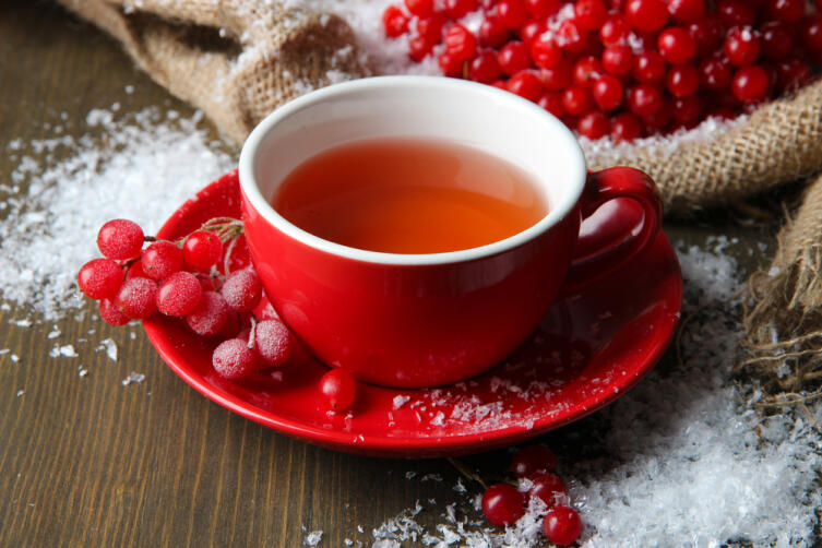 Чем полезна калина и какие лакомства к чаю можно из нее приготовить?