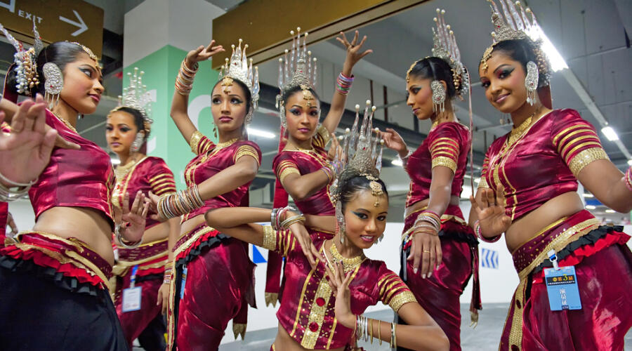 Танцовщицы. Шри-Ланка