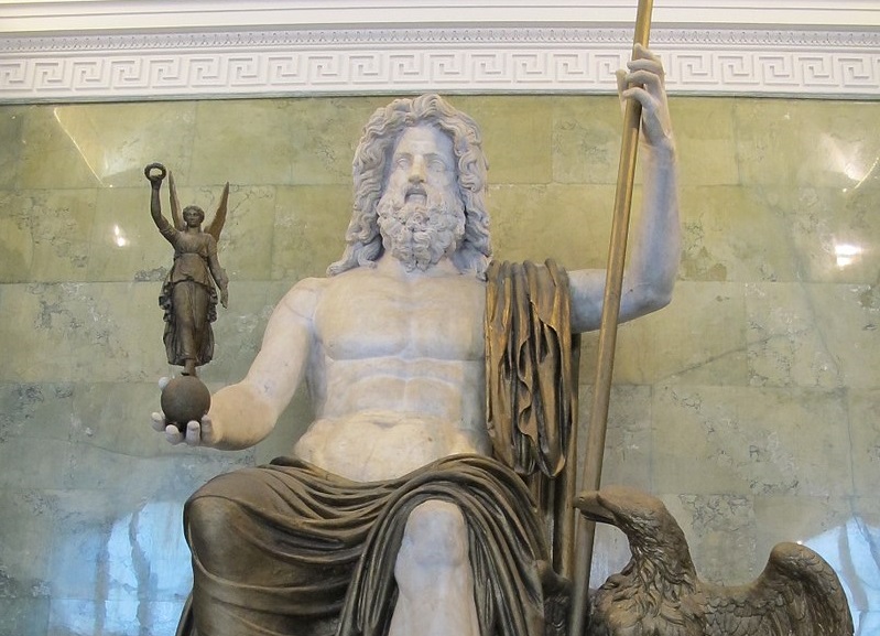 Статуя Зевса-Юпитера. I век. Эрмитаж. Санкт-Петербург