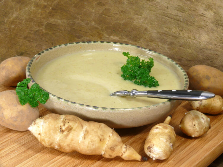 Суп-пюре с топинамбуром